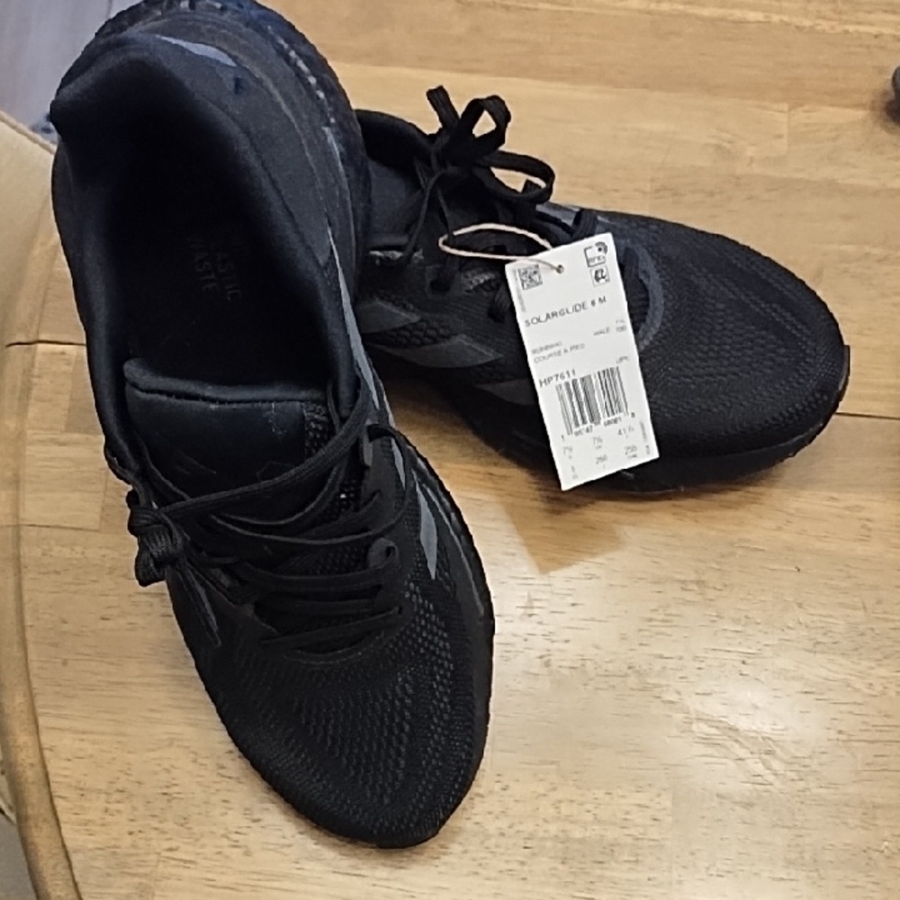 Adidas Black Athletic Shoes - Picture 2 of 8